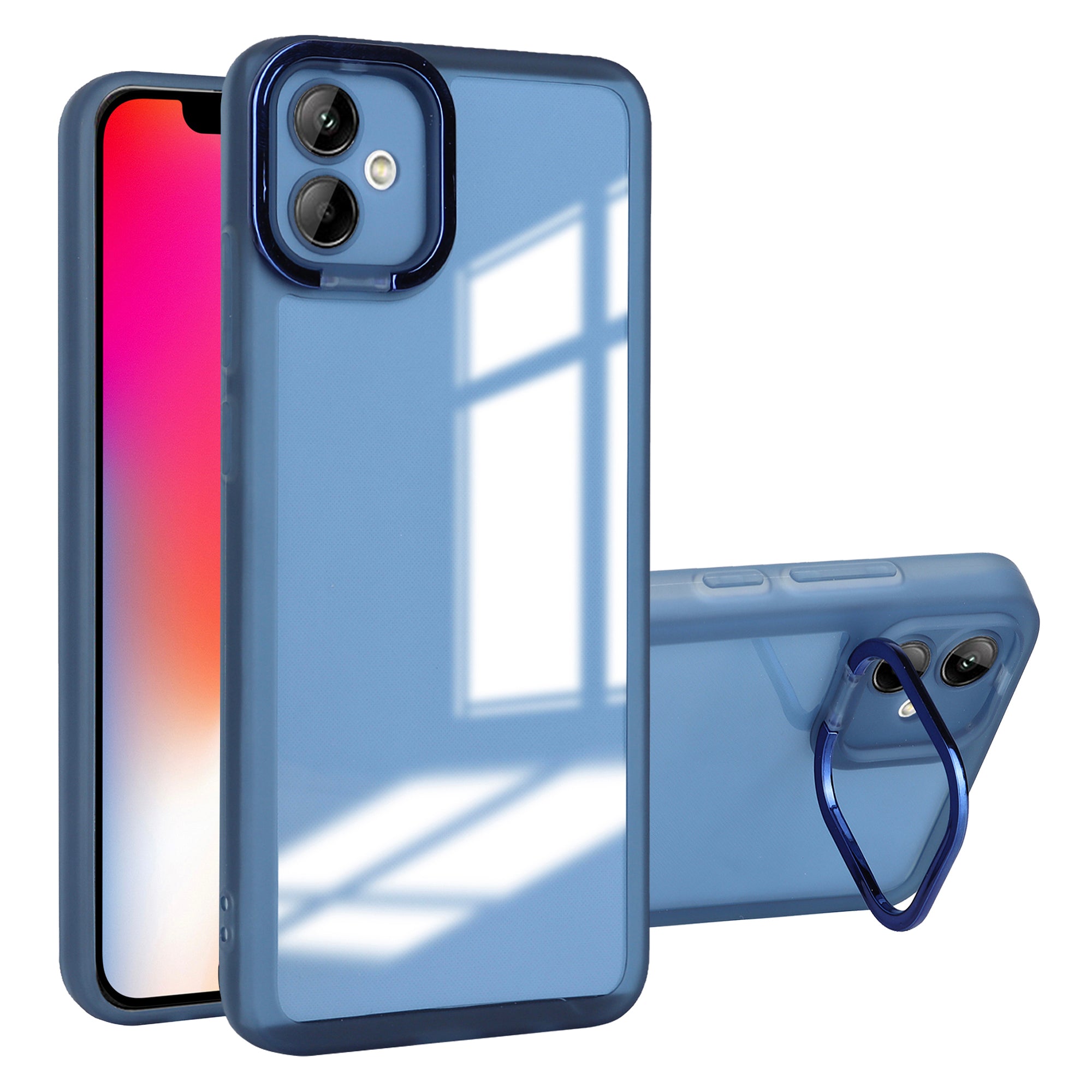 Elektroplettering PC Kickstand telefoncover til iPhone 11 Matt TPU telefoncover med linsebeskytter Elektroplettering PC Kickstand telefoncover til iPhone 11 Matt TPU telefoncover med linsebeskytter